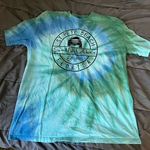 St. Pete’s beach Florida tie dye t-shirt